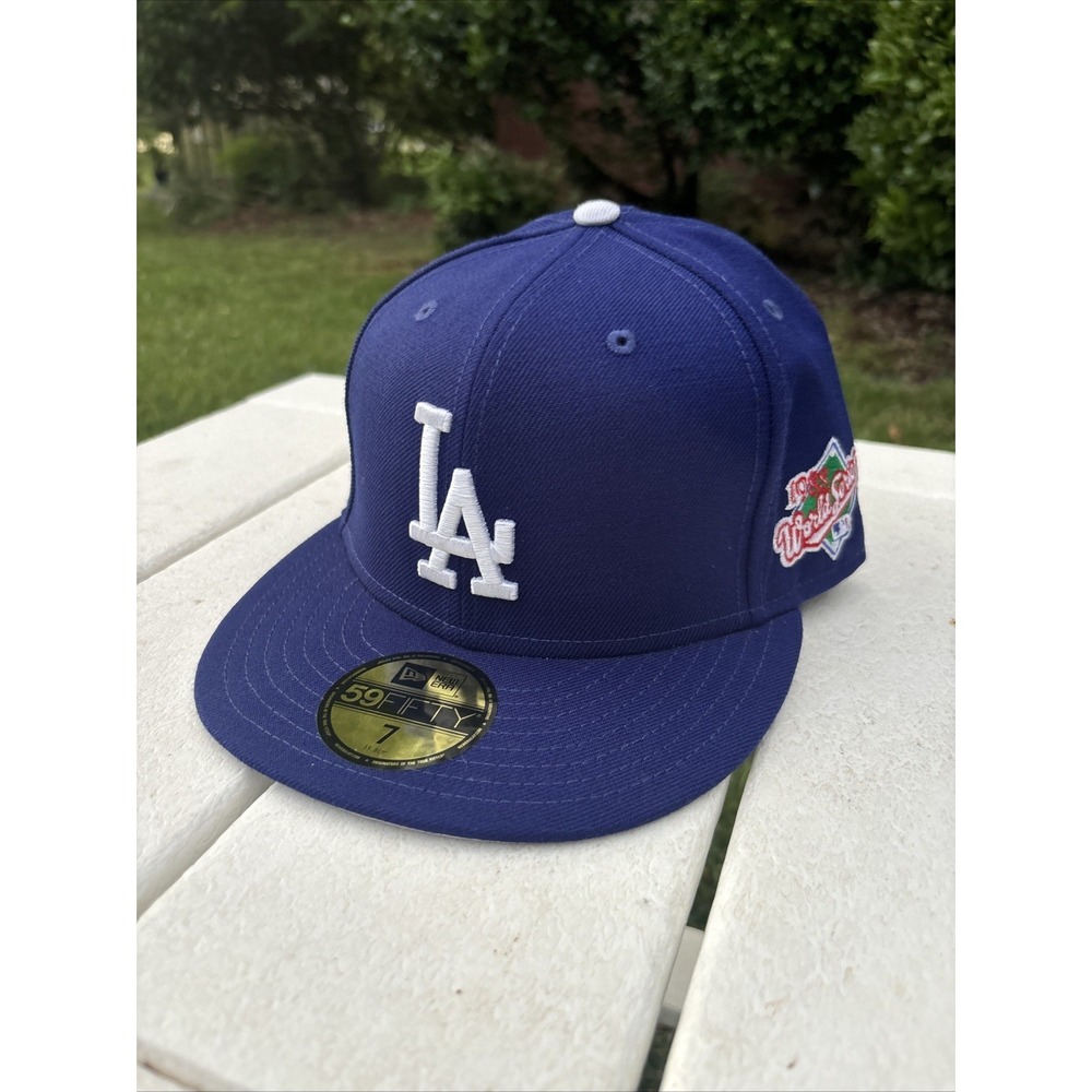 NWT Los Angeles Dodgers 1988 World Series Patch UV Hat Club Exclusive 7 New Era